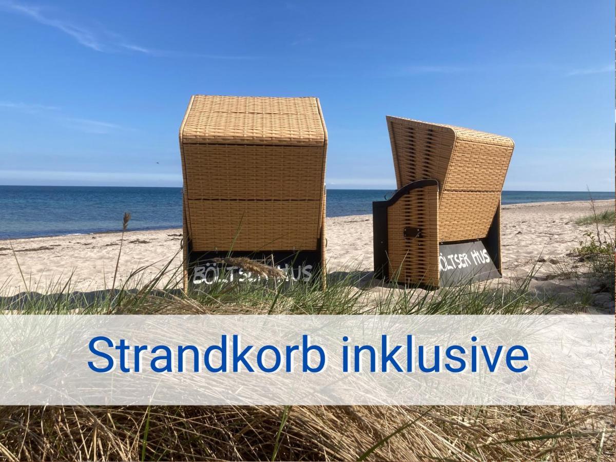 Böltser Hus Mit Strandkorb Und Kamin 10 Gehminuten Zum Kurtaxefreien Sandstrand * Kraksdorf